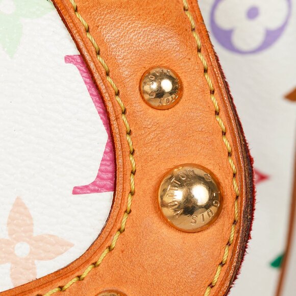 Louis Vuitton x Takashi Murakami Rita White Multicolore Monogram Shoulder Bag - Picture 10 of 15